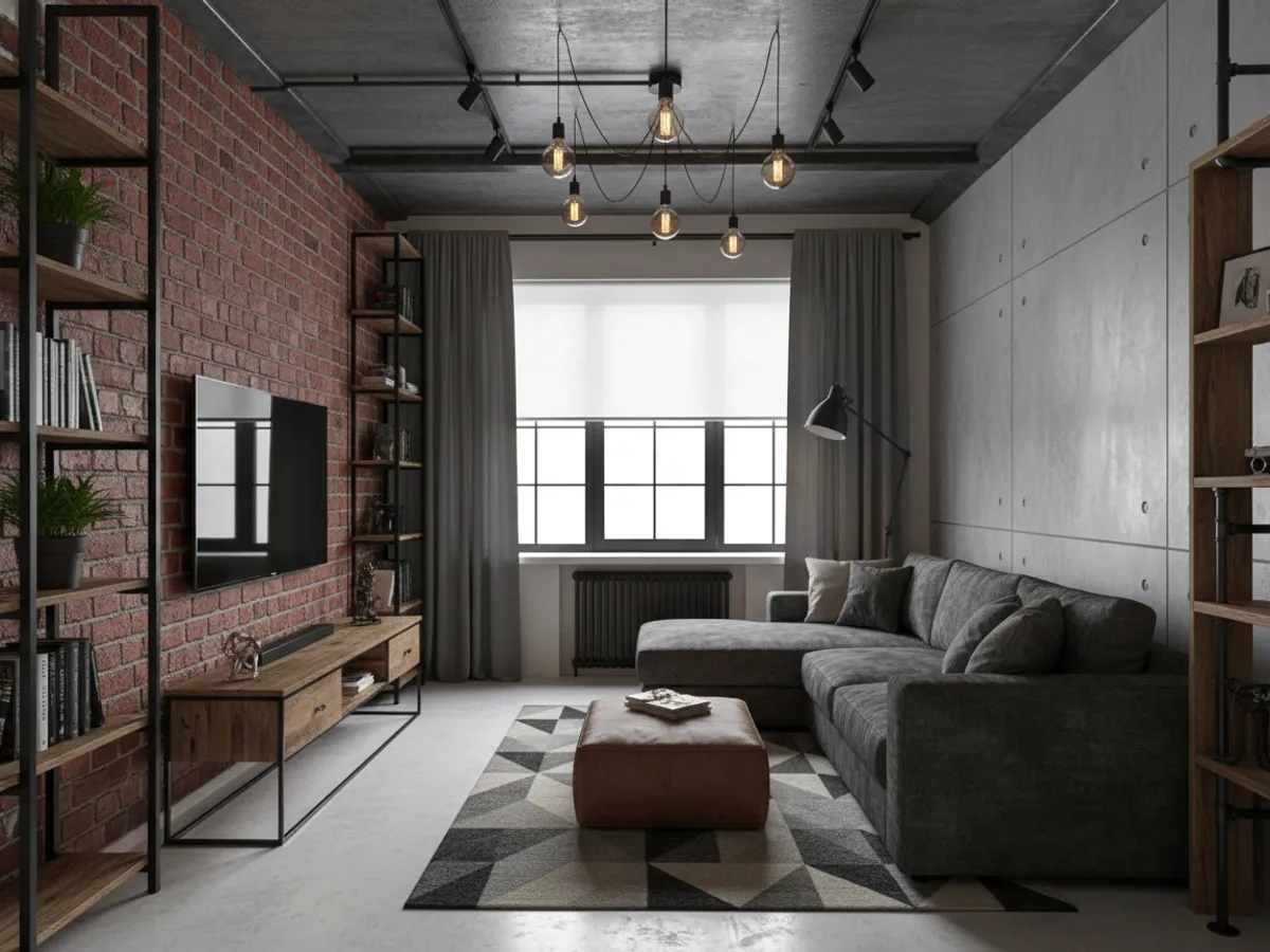 A loft for a small apartment
